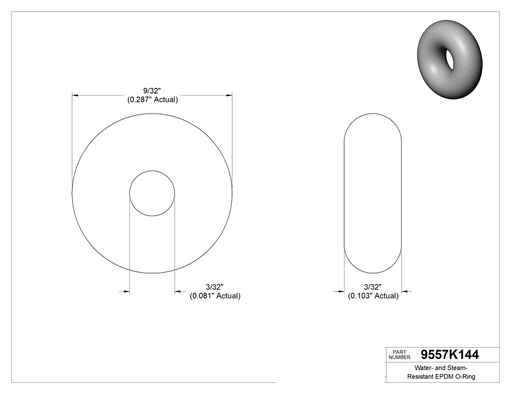 Technical drawing - 9557K144
